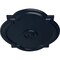 Ekena Millwork Waltz Ceiling Medallion (Fits Canopies up to 4 1/2"), 21 1/4"W x 17 3/8"H x 1"P, Midnight Dream CM21WAMDF - alternate 2